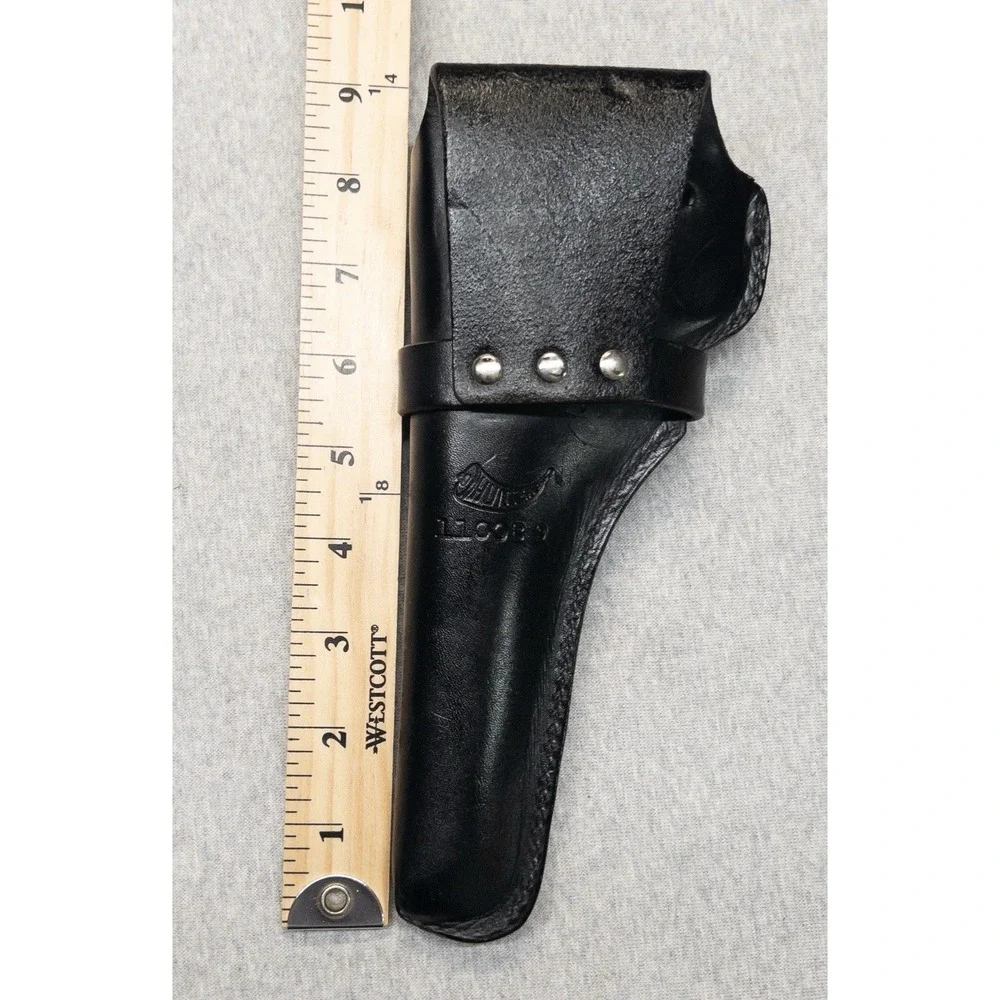 Vtg Hunter 1100B 9 Black Leather Holster Hunting‎ Shooting Sports Tactical